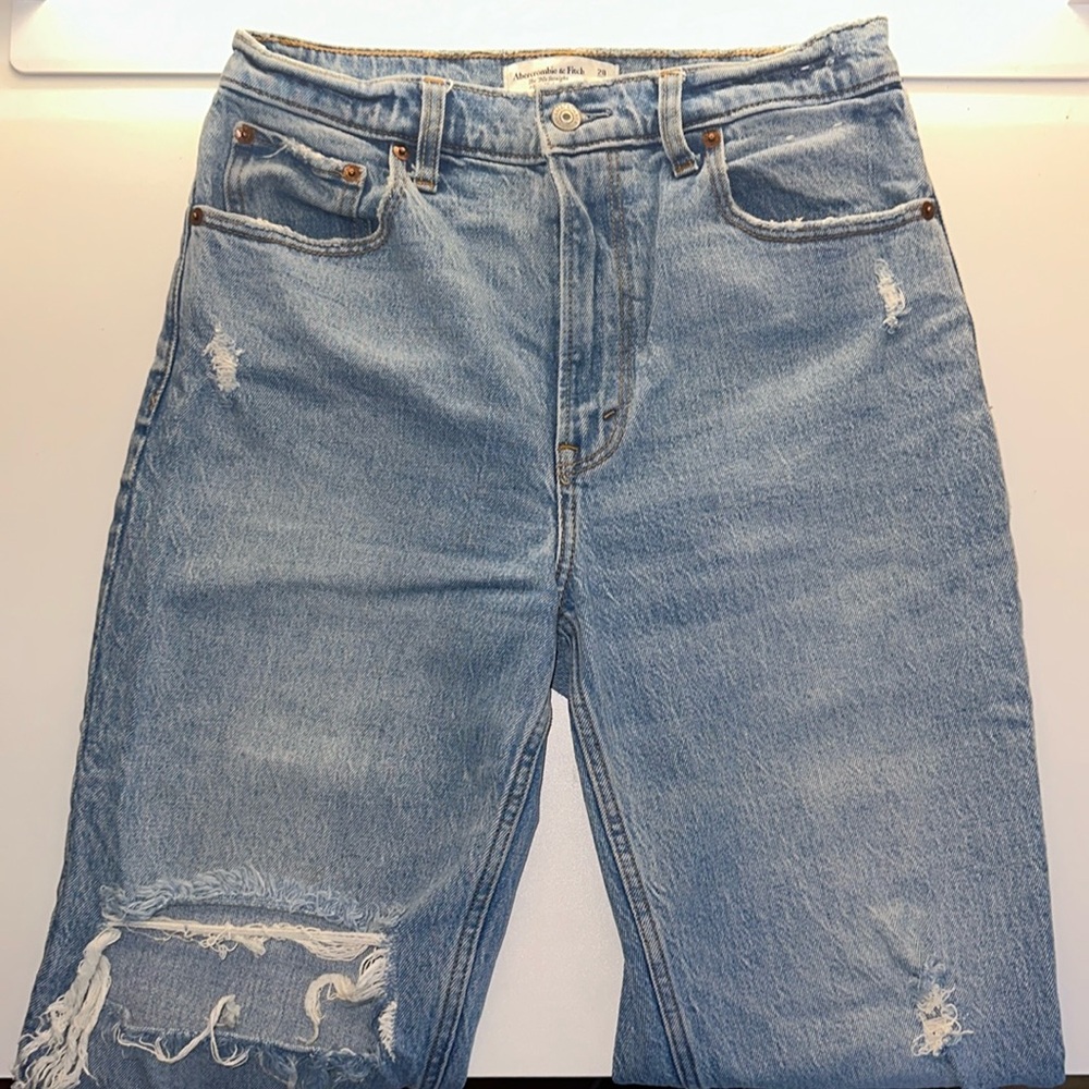 90s straight ultra high | abercrombie